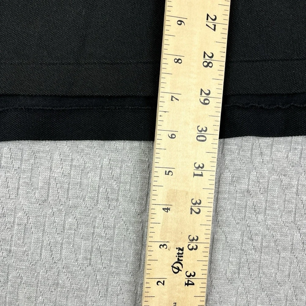 Polo Ralph Lauren Men's Black shirt XL Yellow pony short sleeve golf relaxed fit